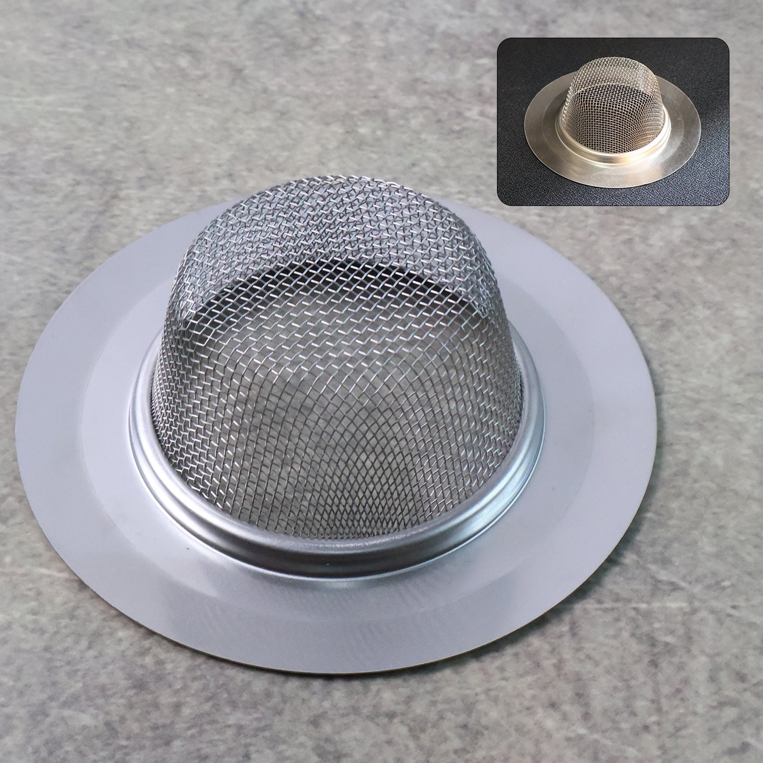 Hair Catcher and Sink Strainer - (1 Pc) Hair Catcher and Sink Strainer - (1 Pc)